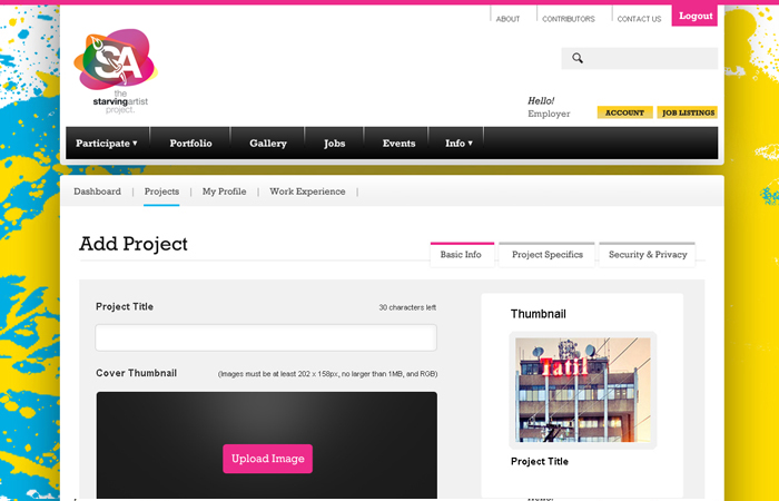 The Starving Artist Project