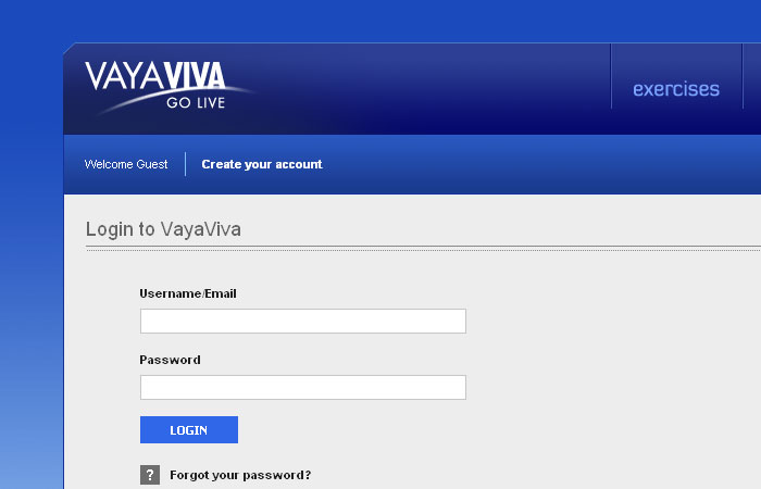 VayaViva Fitness Portal