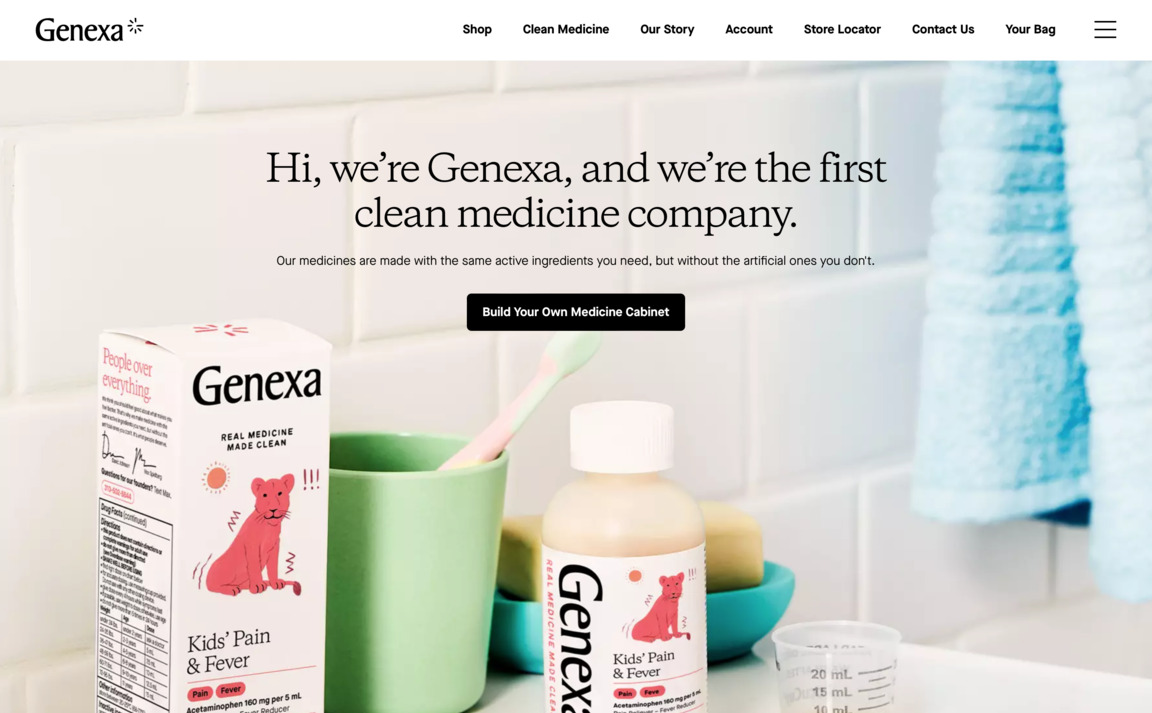 Web Design Inspiration - Genexa