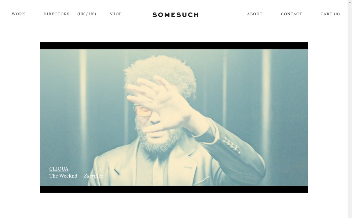 Web Design Inspiration - Somesuch