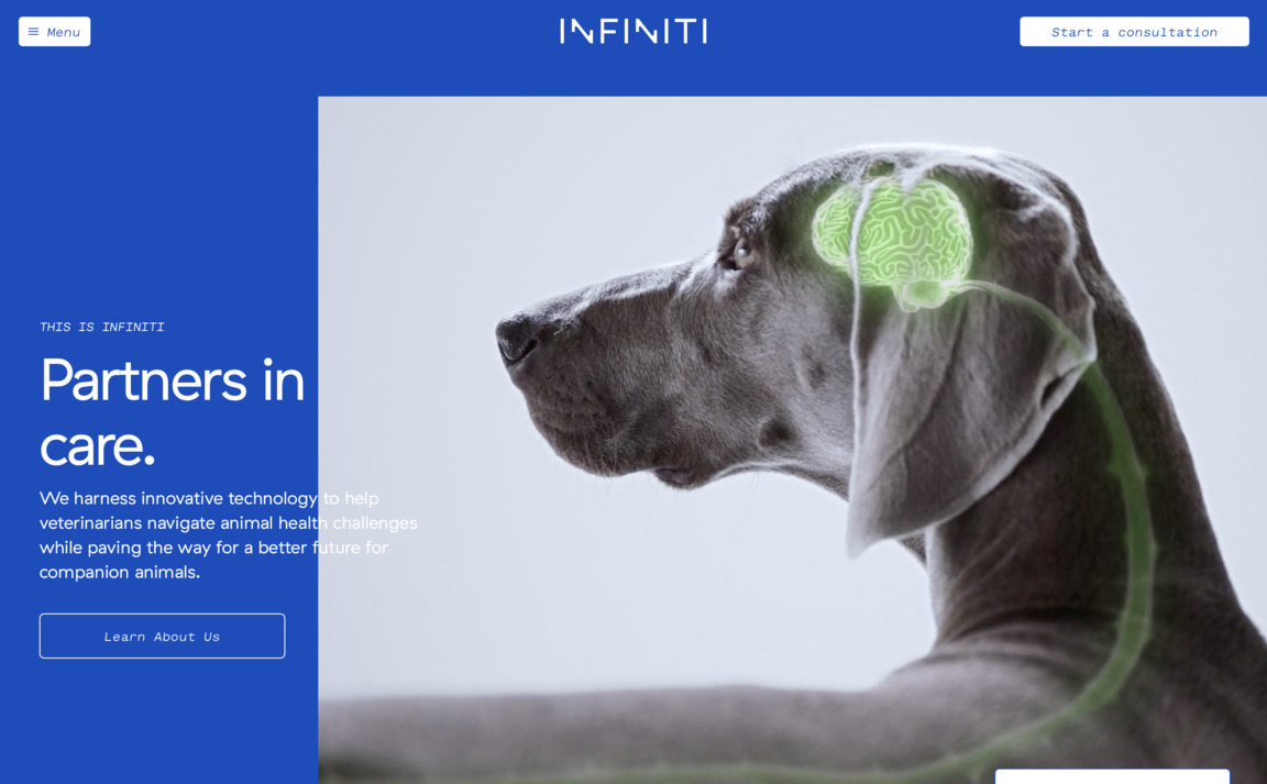 Web Design Inspiration - Infiniti Medical