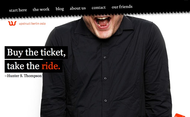Web Design Inspiration - Upstruct