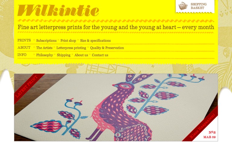 Web Design Inspiration - Wilkintie