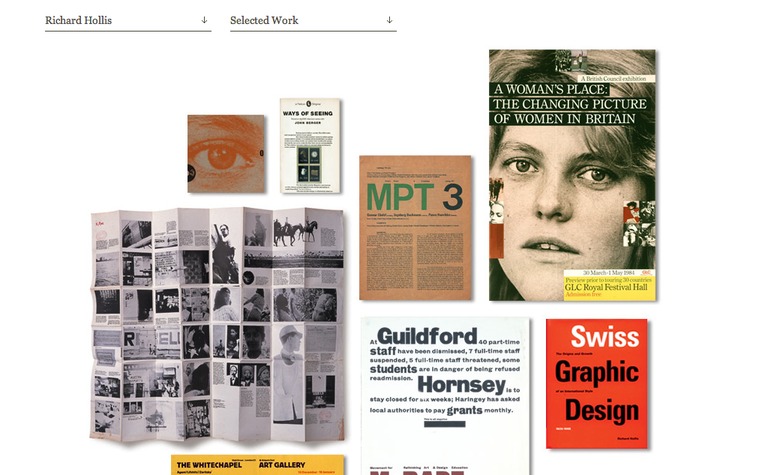 Web Design Inspiration - Richard Hollis