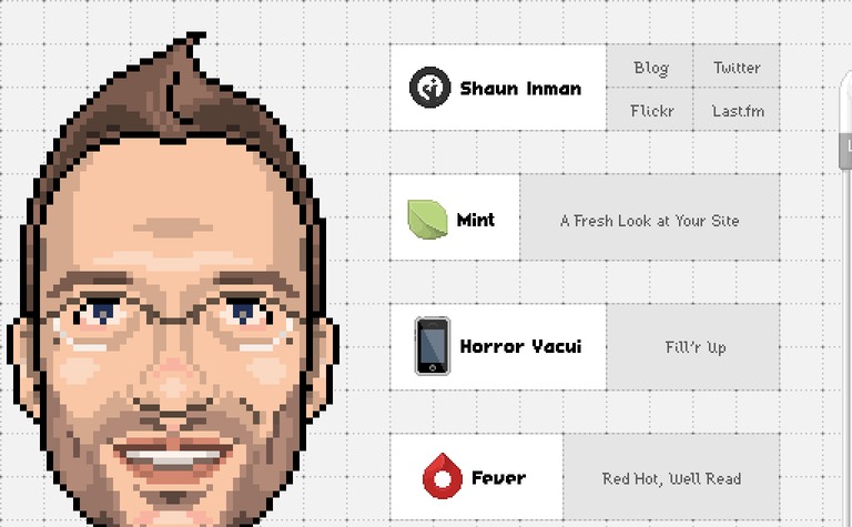 Web Design Inspiration - Shaun Inman (Compact)