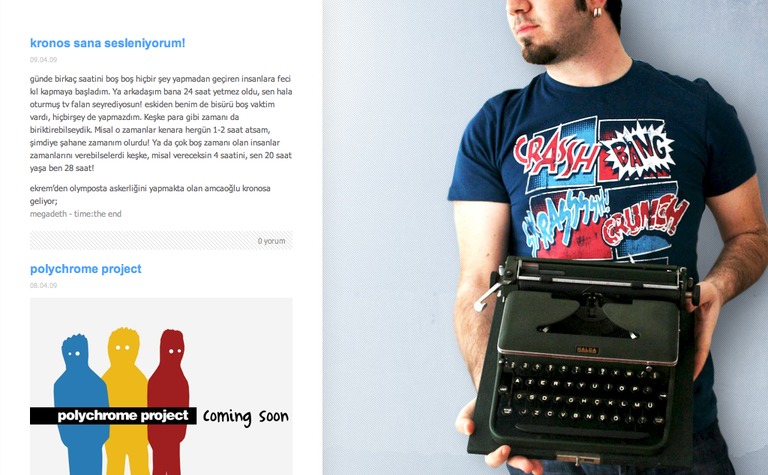 Web Design Inspiration - Ekrem Elmas