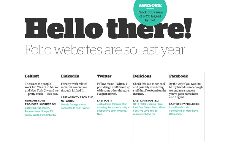 Web Design Inspiration - Kyle Standing