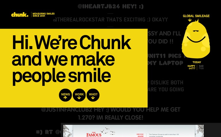 Web Design Inspiration - Chunk