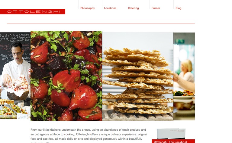 Web Design Inspiration - Ottolenghi