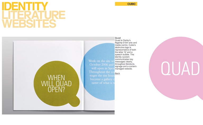 Web Design Inspiration - Cubic Studio