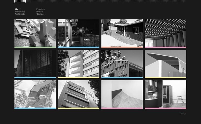 Web Design Inspiration - MAC Interactive Architects