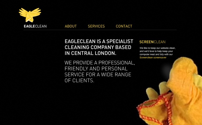 Web Design Inspiration - Eagle Clean