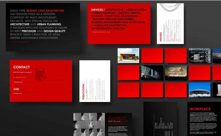 Web Design Inspiration - Regino Cruz Arquitectos