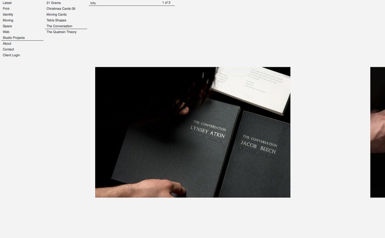 Web Design Inspiration - THIS IS Studio