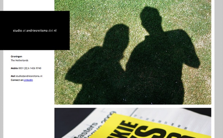 Web Design Inspiration - Andries Reitsma