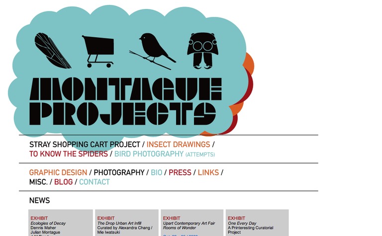 Web Design Inspiration - Montague Projects