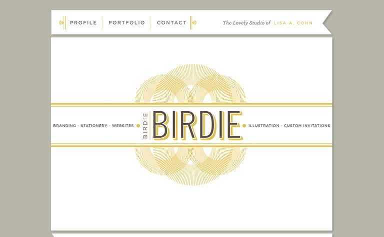 Web Design Inspiration - Birdie Birdie