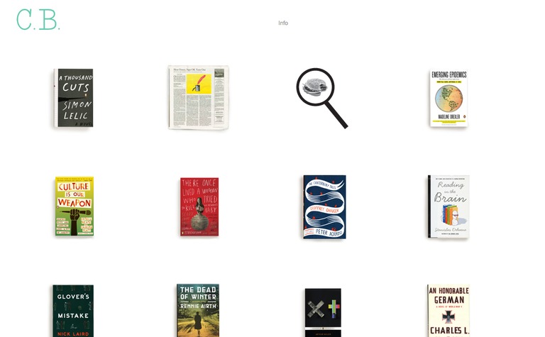 Web Design Inspiration - Christopher Brand