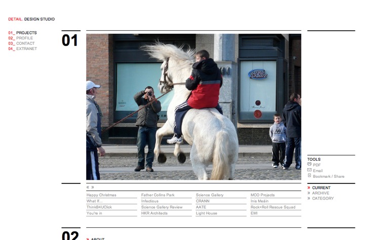 Web Design Inspiration - Detail