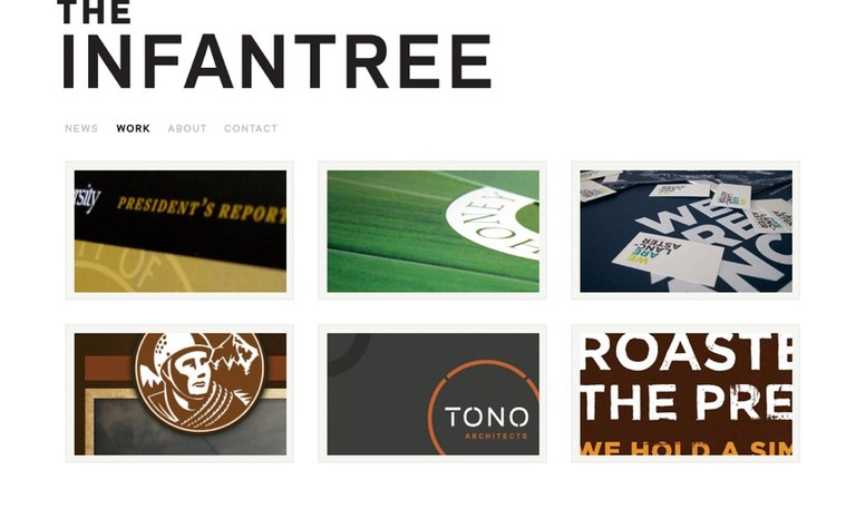 Web Design Inspiration - The Infantree