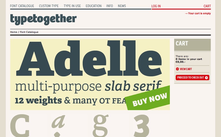 Web Design Inspiration - Type Together