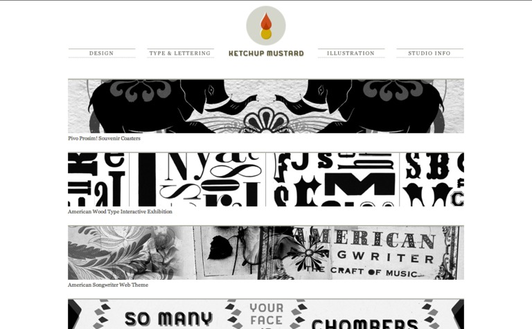 Web Design Inspiration - Ketchup n Mustard