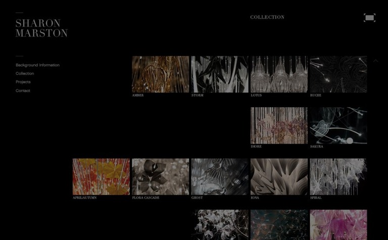 Web Design Inspiration - Sharon Marston