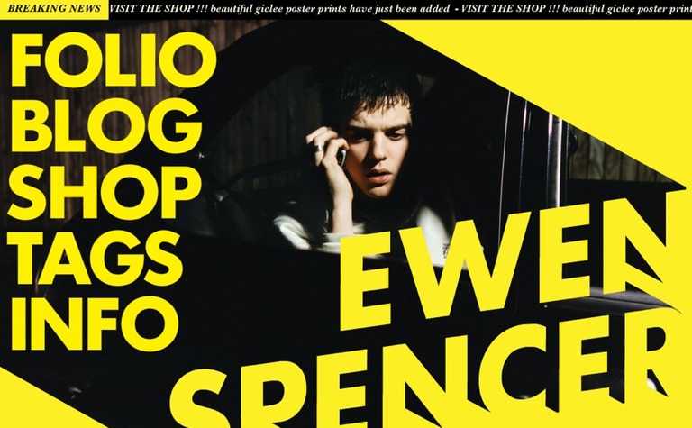 Web Design Inspiration - Ewen Spencer