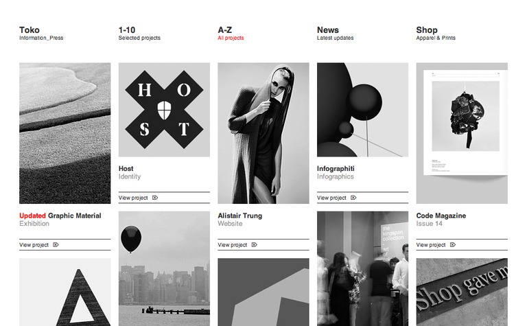 Web Design Inspiration - Toko