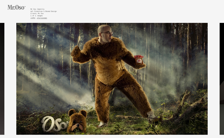 Web Design Inspiration - Mr. Oso