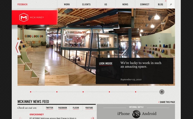 Web Design Inspiration - McKinney