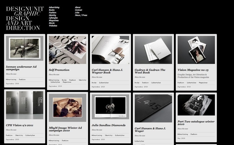 Web Design Inspiration - Designunit