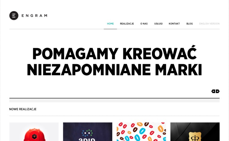 Web Design Inspiration - Engram