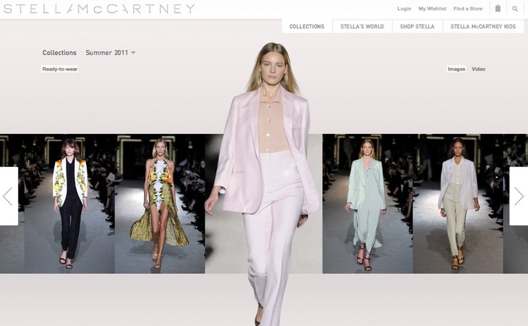 Web Design Inspiration - Stella McCartney