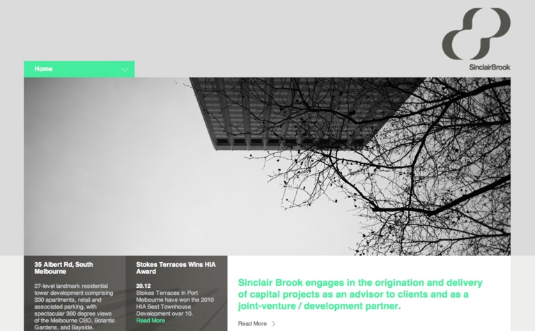 Web Design Inspiration - Sinclair Brook