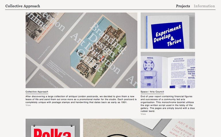 Web Design Inspiration - Collective Approach