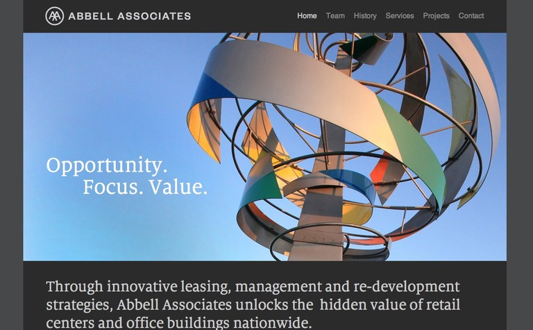 Web Design Inspiration - Abbell Associates