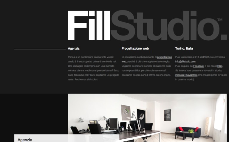 Web Design Inspiration - Fill Studio