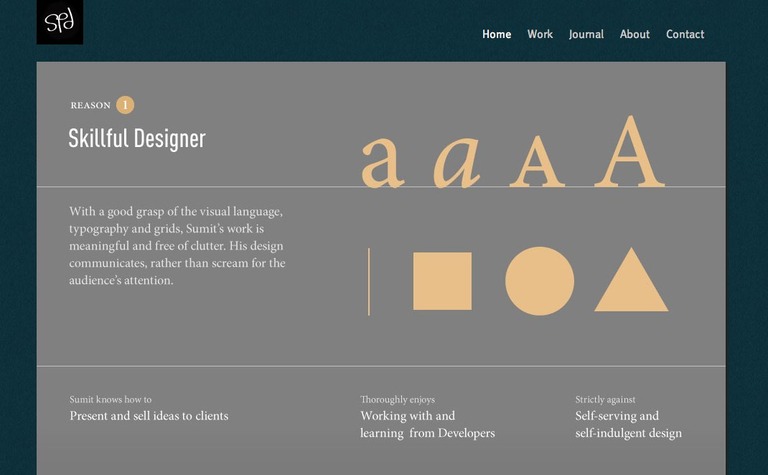 Web Design Inspiration - Sumit Paul