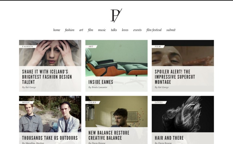 Web Design Inspiration - Portable