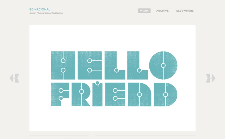 Web Design Inspiration - Ed Nacional