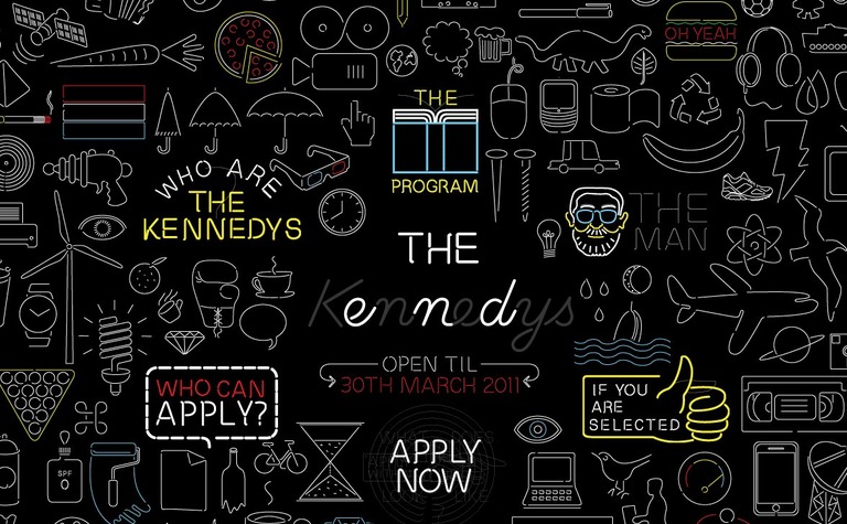 Web Design Inspiration - The Kennedys