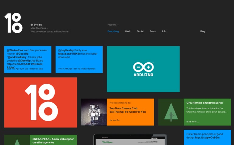 Web Design Inspiration - Bit Byte Bit