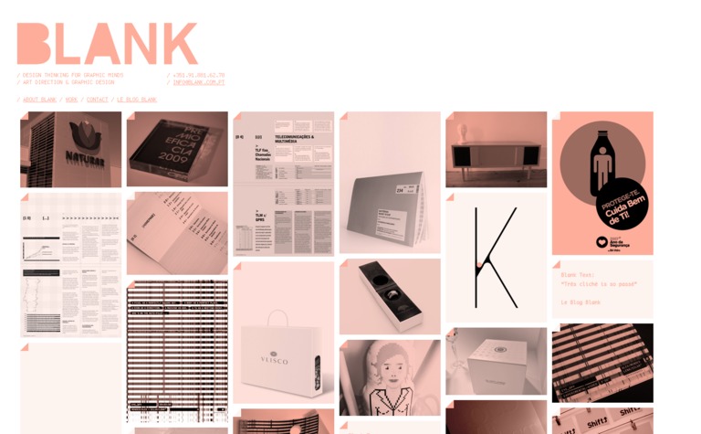 Web Design Inspiration - Blank