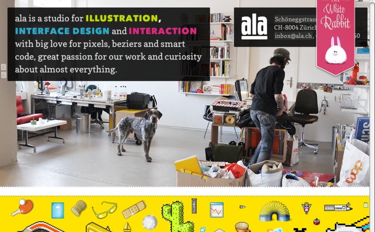 Web Design Inspiration - ala