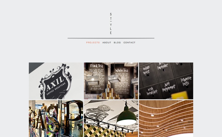 Web Design Inspiration - ST Style