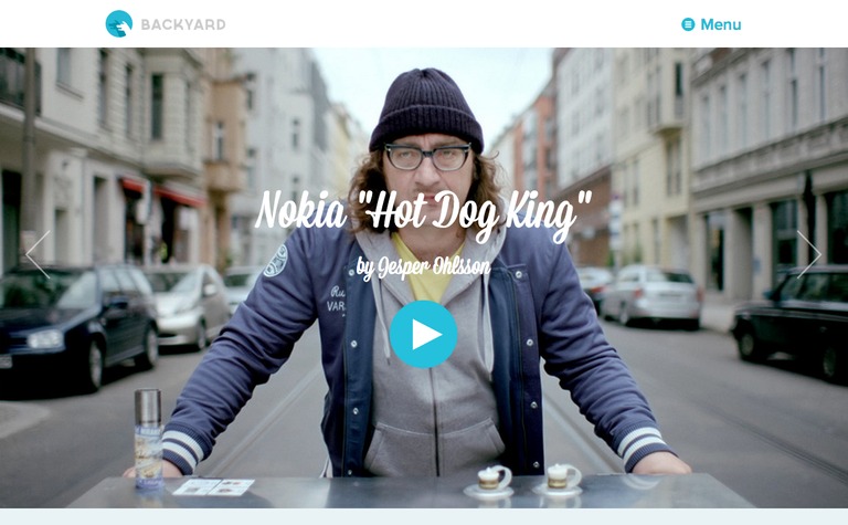 Web Design Inspiration - Backyard