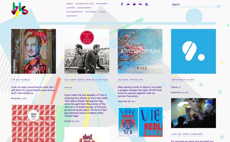 Web Design Inspiration - Tvyks