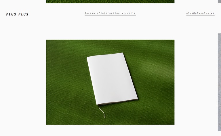 Web Design Inspiration - Plus Plus