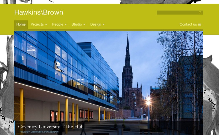 Web Design Inspiration - HawkinsBrown